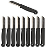Solingen Solingen Schilmesje - RVS Glad - 16 cm met "Blade Cover" - Zwart - 500 Stuks Solingen Solingen Schilmesje - RVS Glad - 16 cm met "Blade Cover" - Zwart - 500 Stuks