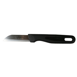 Solingen Schilmesje – RVS Glad – 16 cm – Ophangoog – Zwart