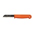 Solingen Schilmesje – RVS Glad – 16 cm met Blade Cover – Oranje