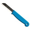 Solingen Solingen Schilmesje - RVS Glad - 16 cm met "Blade Cover" - Turquoise Solingen Solingen Schilmesje - RVS Glad - 16 cm met "Blade Cover" - Turquoise