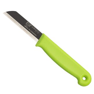 Solingen Schilmesje – RVS Glad – 16 cm met Blade Cover – Groen