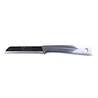 Solingen Solingen Kartelmes - Tomatenmes met Kartel - RVS - 19 cm met "Blade Cover" - Bi-Color Grijs met Wit Solingen Solingen Kartelmes - Tomatenmes met Kartel - RVS - 19 cm met "Blade Cover" - Bi-Color Grijs met Wit