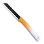 Solingen Schilmesje – RVS Glad – 19 cm met Blade Cover – Bi-Color Geel met Wit