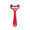 Solingen Solingen Dunschiller Uno Y-Model - Kunststof - Mes 4,2 cm - Rood Solingen Solingen Dunschiller Uno Y-Model - Kunststof - Mes 4,2 cm - Rood