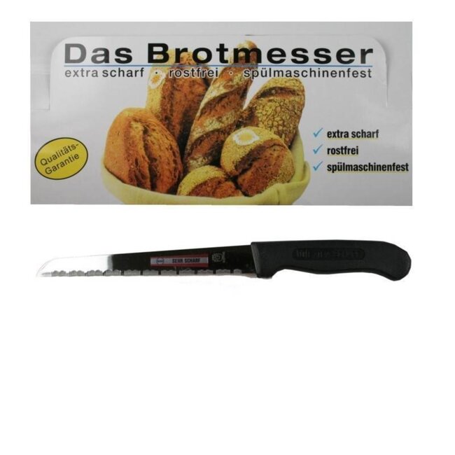 RÖR Solingen Broodmes – Universeelmes – 18 cm – Duurzaam en Veelzijdig