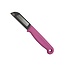 Solingen Schilmesje – RVS Glad – 16 cm met Blade Cover – Roze – 10 Stuks