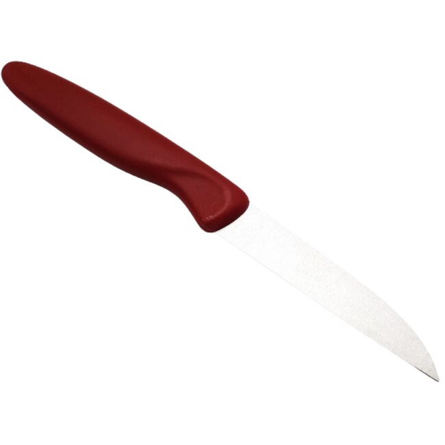 Robert Herder Molenmes – Schilmesje – Classicfutur – RVS – Recht – Lemmet 85 mm – Kunststof Heft – Rood