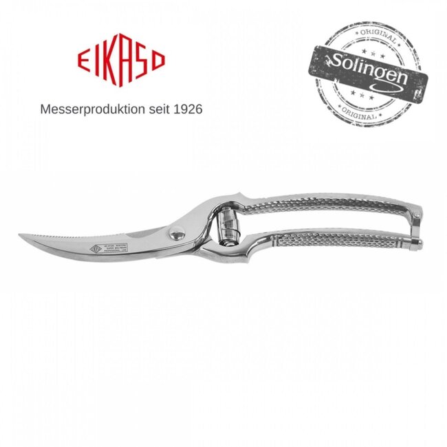 Eikaso Solingen Krachtige RVS Wildschaar 25 cm – Ideaal voor Vlees en Gevogelte
