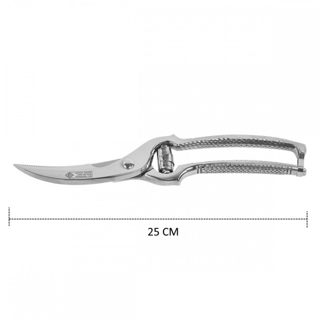 Eikaso Solingen Krachtige RVS Wildschaar 25 cm – Ideaal voor Vlees en Gevogelte
