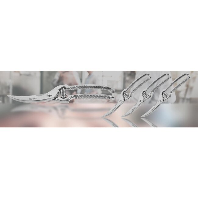 Eikaso Solingen Krachtige RVS Wildschaar 25 cm – Ideaal voor Vlees en Gevogelte