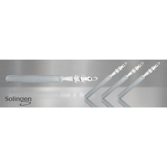 Eikaso Solingen Professioneel RVS Aanzetstaal 26 cm – Grof Slijpoppervlak