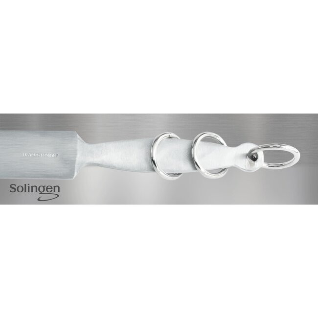 Eikaso Solingen Professioneel RVS Aanzetstaal 26 cm – Grof Slijpoppervlak