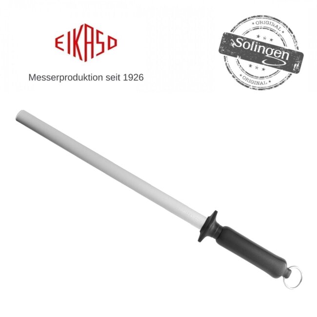 Eikaso Solingen Diamanten Aanzetstaal 30 cm – Voor Ultieme Scherpte