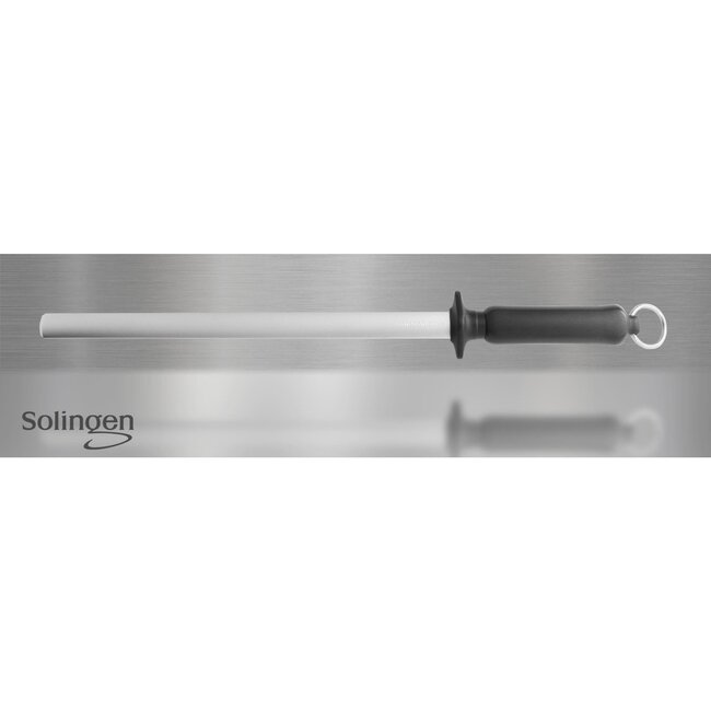 Eikaso Solingen Professioneel Diamanten Aanzetstaal – 25 cm – Grof – Met Ophangoog