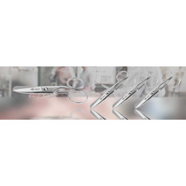 Eikaso Solingen RVS Visschaar 18,5 cm – Precisie Filering voor Visliefhebbers