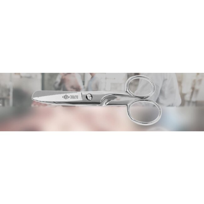 Eikaso Solingen RVS Visschaar 18,5 cm – Precisie Filering voor Visliefhebbers