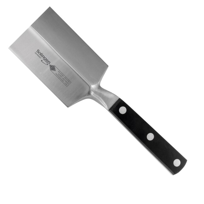 Eikaso Solingen Gastro Vleeshamer – 13 cm RVS – Ergonomisch Zwart Heft