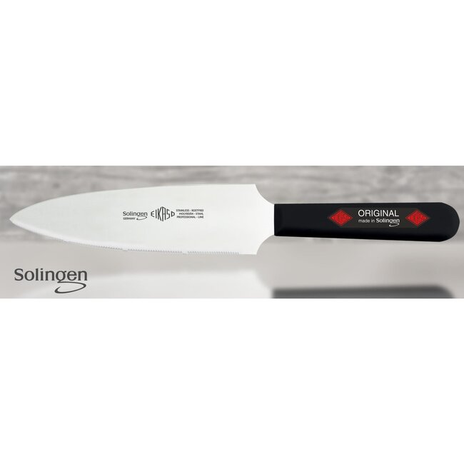 Eikaso Solingen Taartschep met Gekarteld Lemmet 16 cm – Flexibel en Roestvrijstaal