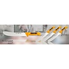 Eikaso Solingen Eikaso Solingen Slagersmes - Bull Nose - Geel - Lemmet 16 cm - Stijf Eikaso Solingen Eikaso Solingen Slagersmes - Bull Nose - Geel - Lemmet 16 cm - Stijf