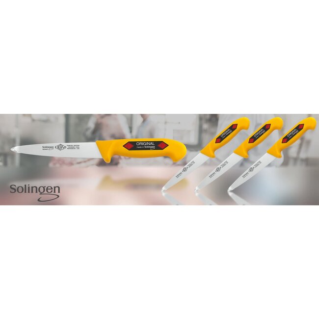 Eikaso Solingen Solingen Darmmes – Recht Lemmet 15 cm – Stijf – Geel Heft