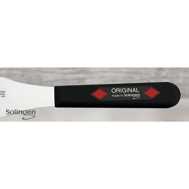 Eikaso Solingen Professioneel Paletmes 30 cm – Flexibel RVS Lemmet – Zwart Handvat