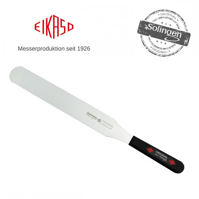 Eikaso Solingen Professioneel Paletmes 30 cm – Flexibel RVS Lemmet – Zwart Handvat