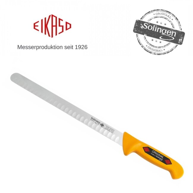 Eikaso Solingen Hammes/Zalmmes met Kuilen – Semi Flexibel – 30 cm – Geel