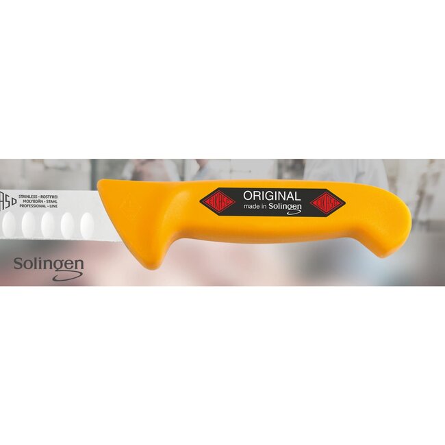 Eikaso Solingen Hammes/Zalmmes met Kuilen – Semi Flexibel – 30 cm – Geel