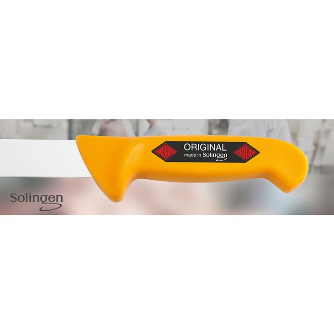 Eikaso Solingen Semi-flexibel Hammes/Zalmmes – 30 cm Lemmet – Ergonomisch Geel Handvat