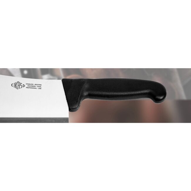 Eikaso Solingen Solingen Hakmes 16 cm – Ergonomisch Zwart Handvat – RVS Lemmet