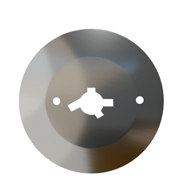 Eikaso Solingen Gyros- / Dönermes – Glad Lemmet Ø 80 mm – Ideaal voor Elektrische Snijmachines