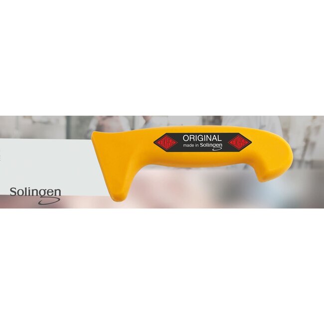 Eikaso Solingen Gyros-/Dönermes met Semi-Flexibel Lemmet van 45 cm – Geel Heft