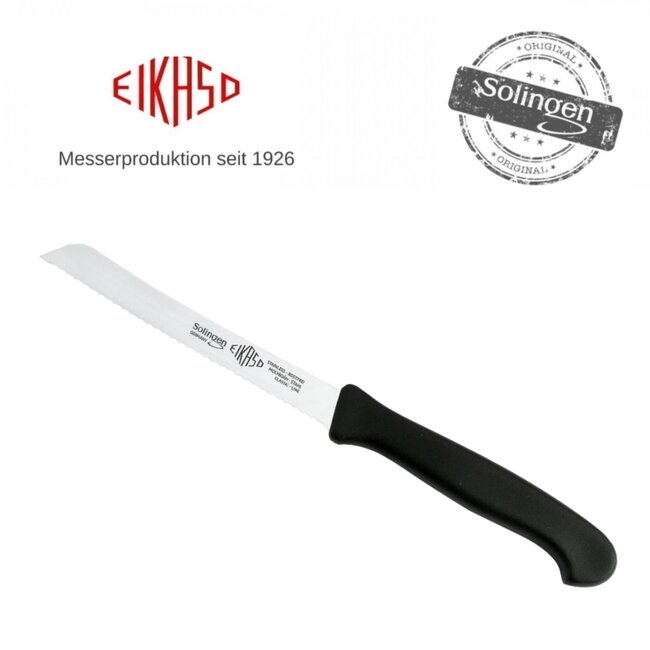 Eikaso Solingen Solingen Ontbijtmes – Gekarteld Lemmet 11 cm – Ideaal voor Brood en Meer