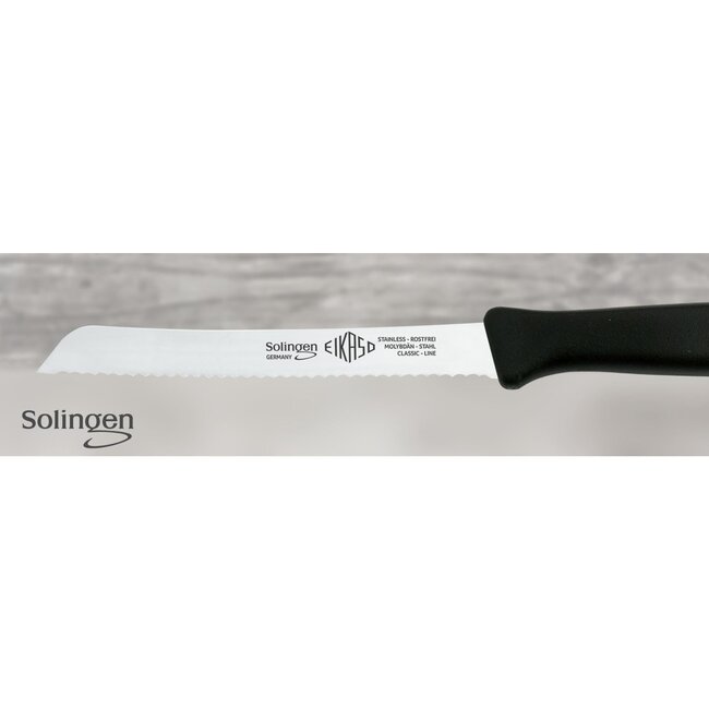 Eikaso Solingen Solingen Ontbijtmes – Gekarteld Lemmet 11 cm – Ideaal voor Brood en Meer