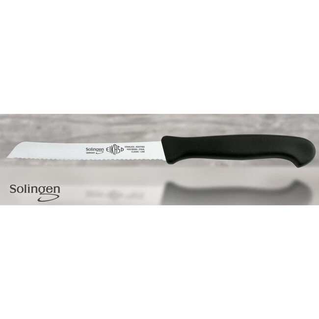 Eikaso Solingen Solingen Ontbijtmes – Gekarteld Lemmet 11 cm – Ideaal voor Brood en Meer