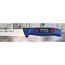 Eikaso Solingen Fileermes 18 cm – Middenspits en Flexibel – Ergonomisch Blauw Handvat