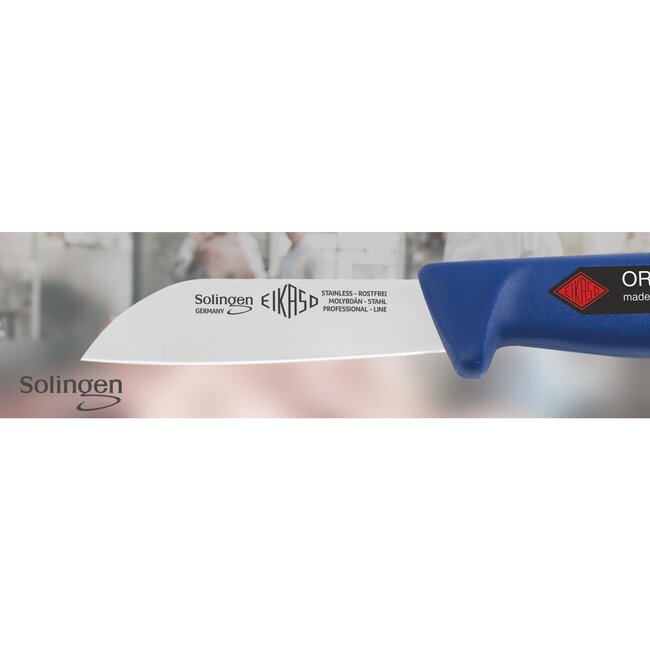 Eikaso Solingen Solingen Groentemes – 11 cm Lemmet – Stijf – Blauw Heft