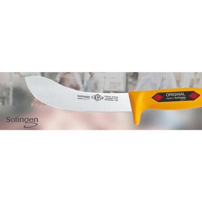 Eikaso Solingen Jacht Vilmes – 15cm Stijf Lemmet – Veiligheidsheft – Haakvormig Design