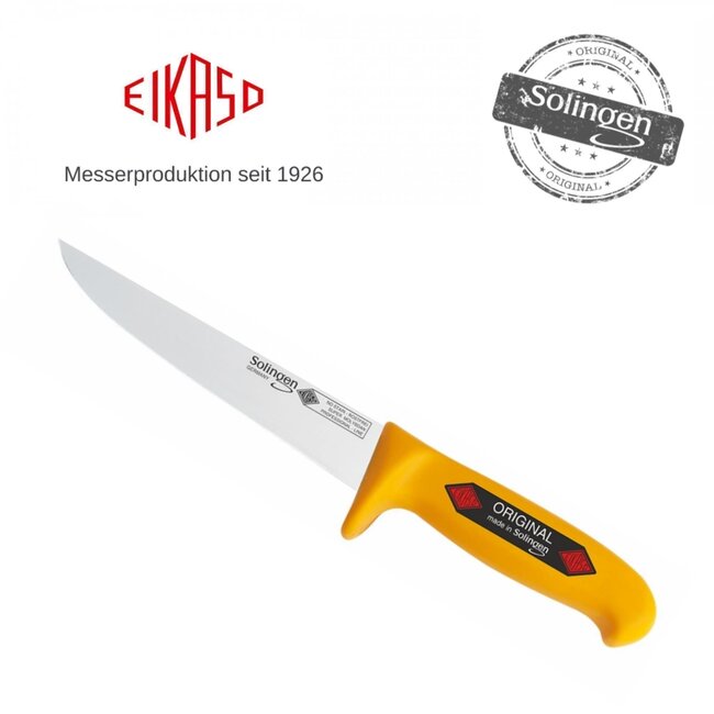 Eikaso Solingen Universeelmes met Stijf Lemmet 18 cm – Geel Profitect Heft
