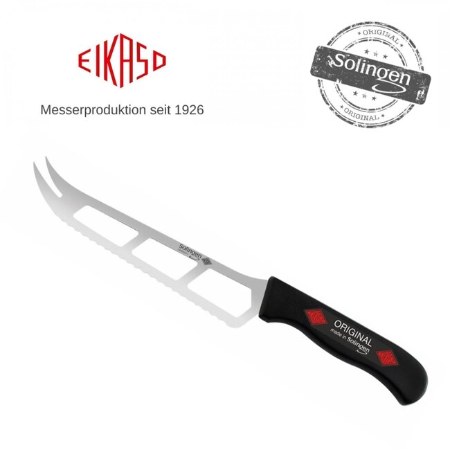 Eikaso Solingen Kaasmes voor Zachte Kaas – 16 cm Lemmet – Semi Flexibel – Ergonomisch Handvat