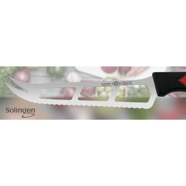 Eikaso Solingen Kaasmes voor Zachte Kaas – 16 cm Lemmet – Semi Flexibel – Ergonomisch Handvat