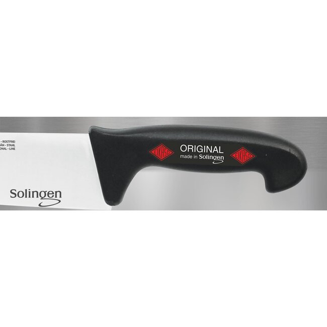Eikaso Solingen Breed Koksmes 23 cm – Semi Flexibel – Ergonomisch Handvat