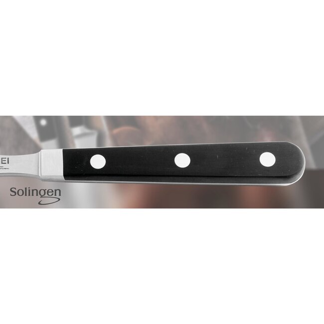 Eikaso Solingen Vleesvork 16 cm met Stijf Lemmet – Ergonomisch Gastro Handvat – Grillmasters' Keuze