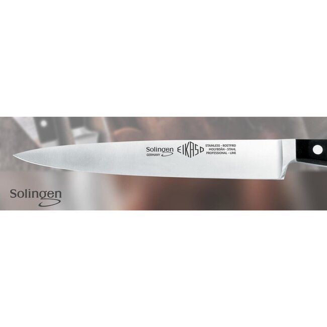 Eikaso Solingen 21 cm Professioneel Vleesmes – Stijf RVS Lemmet – Ergonomisch Handvat