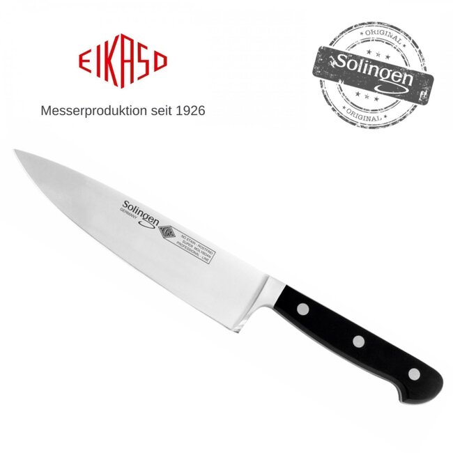 Eikaso Solingen Koksmes 26 cm – Stijf RVS Lemmet – Ergonomisch en Veilig