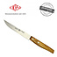Eikaso Solingen Solingen Steakmes – Glad Lemmet 12 cm – Olijfhouten Heft