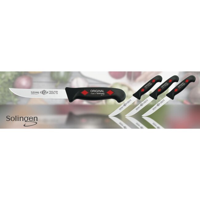 Eikaso Solingen Universeelmes 16 cm – Semi Flexibel Lemmet – Ergonomisch Handvat