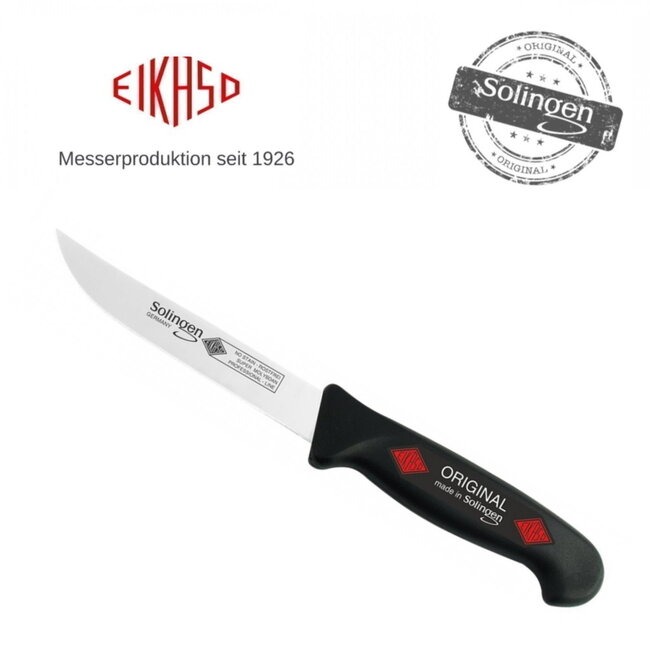Eikaso Solingen Universeelmes 16 cm – Semi Flexibel Lemmet – Ergonomisch Handvat