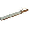 Robert Herder Robert Herder Aanzetriem - Strop Leder op Kersenhouten Houder - 44 cm Robert Herder Robert Herder Aanzetriem - Strop Leder op Kersenhouten Houder - 44 cm