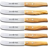 Eikaso Solingen Eikaso Solingen Ontbijtmes / Botermes - Lemmet 11 cm - Olijfhout - 6 Stuks Eikaso Solingen Eikaso Solingen Ontbijtmes / Botermes - Lemmet 11 cm - Olijfhout - 6 Stuks